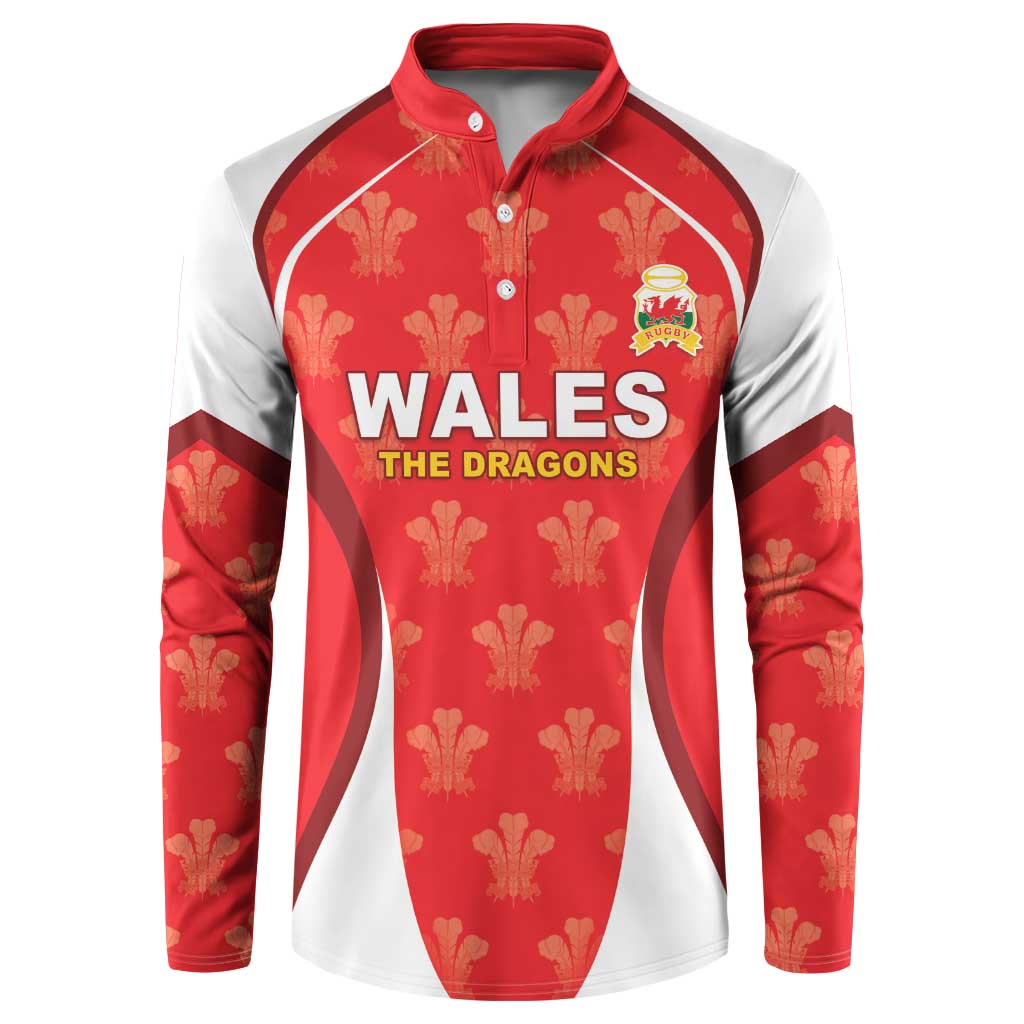 Custom Wales Rugby 2026 Button Sweatshirt Unique Style - Wonder Print Shop