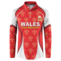 Custom Wales Rugby 2026 Button Sweatshirt Unique Style - Wonder Print Shop