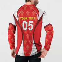 Custom Wales Rugby 2026 Button Sweatshirt Unique Style - Wonder Print Shop