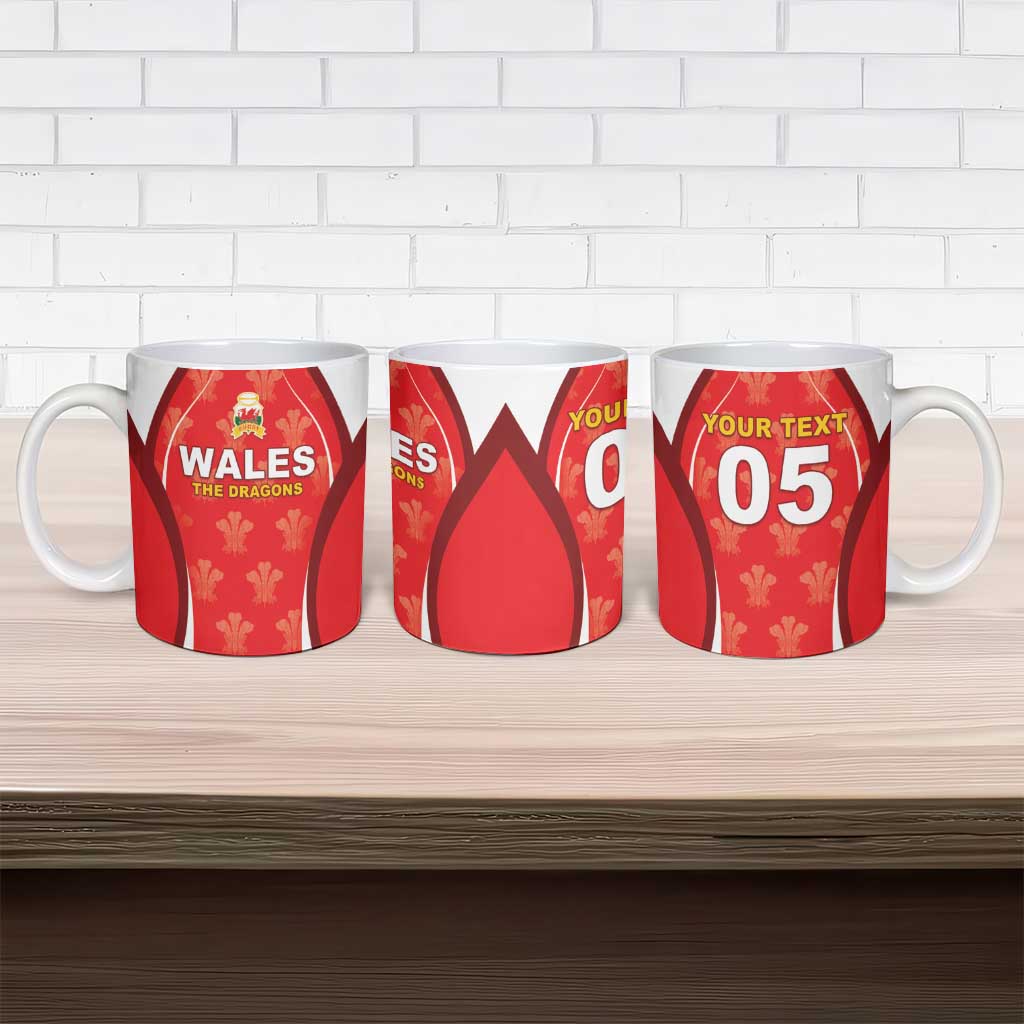 Custom Wales Rugby 2026 Ceramic Mug Unique Style - Wonder Print Shop