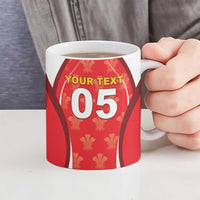 Custom Wales Rugby 2026 Ceramic Mug Unique Style - Wonder Print Shop