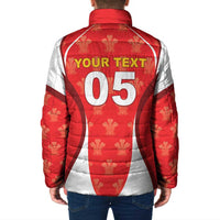 Custom Wales Rugby 2026 Padded Jacket Unique Style - Wonder Print Shop