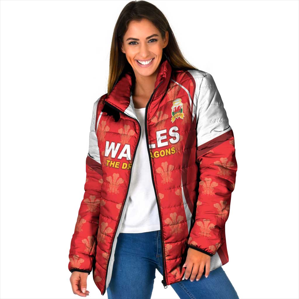 Custom Wales Rugby 2026 Padded Jacket Unique Style - Wonder Print Shop