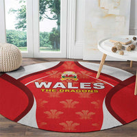 Wales Rugby 2026 Round Carpet Unique Style - Wonder Print Shop