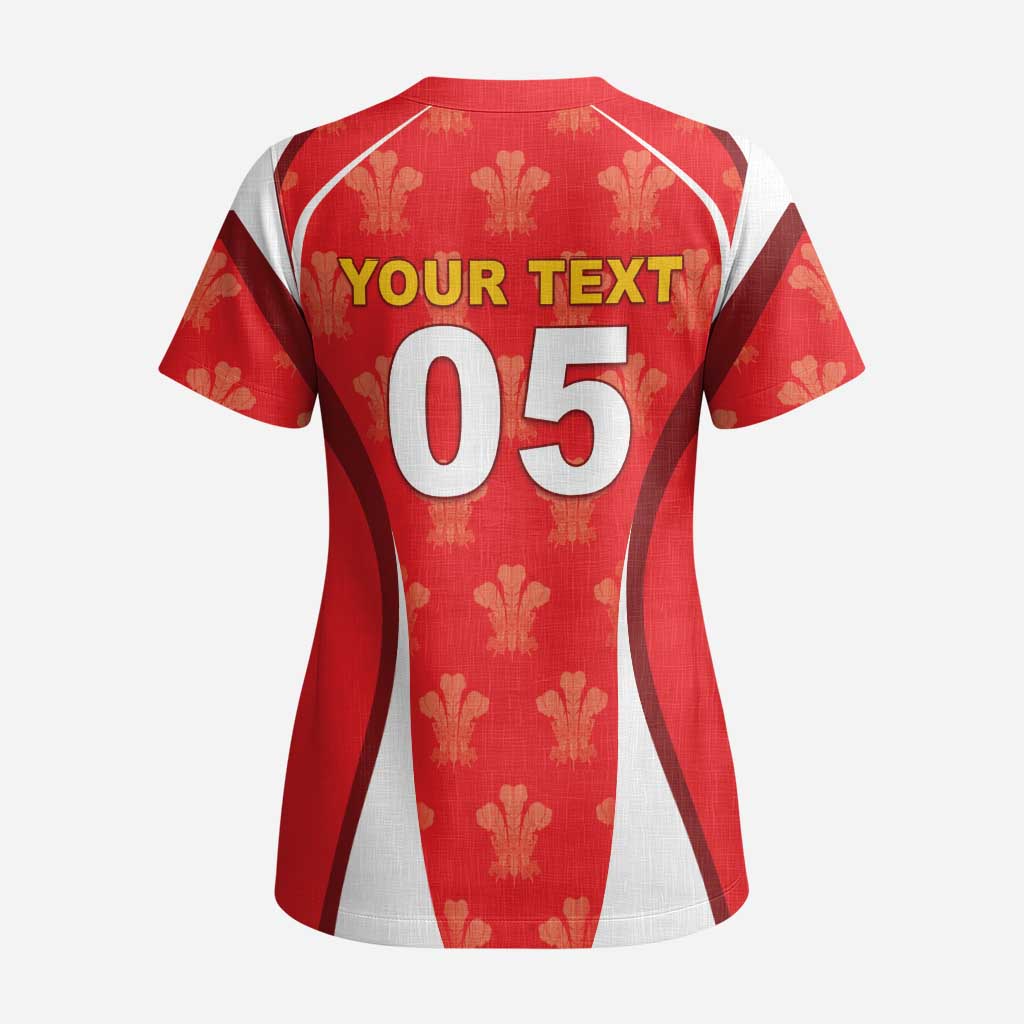 Custom Wales Rugby 2026 Scrub Top Unique Style - Wonder Print Shop
