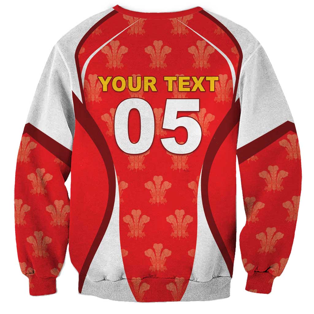 Custom Wales Rugby 2026 Sweatshirt Unique Style - Wonder Print Shop