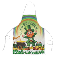 Ireland St Patricks Day Apron Lets Get Irish