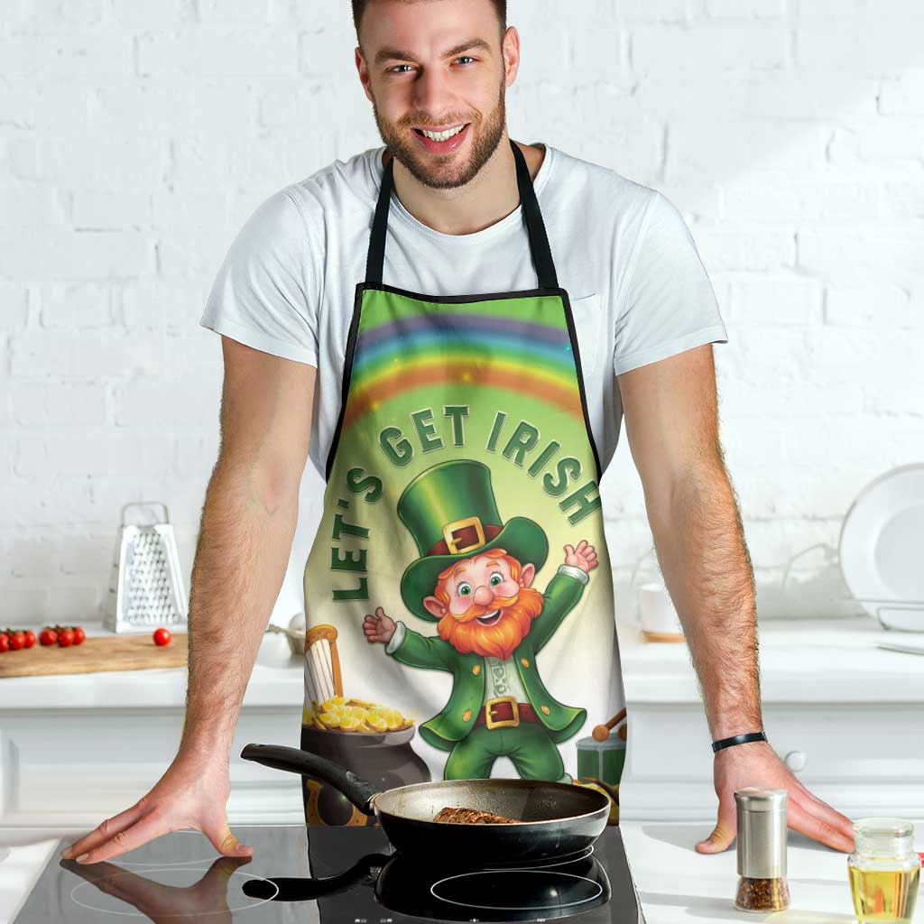 Ireland St Patricks Day Apron Lets Get Irish