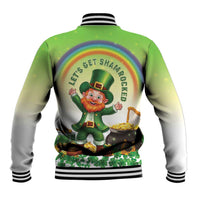 Ireland St Patricks Day Baseball Jacket Lets Get Irish