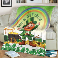 Ireland St Patricks Day Blanket Lets Get Irish