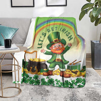 Ireland St Patricks Day Blanket Lets Get Irish