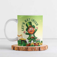 Ireland St Patricks Day Ceramic Mug Lets Get Irish