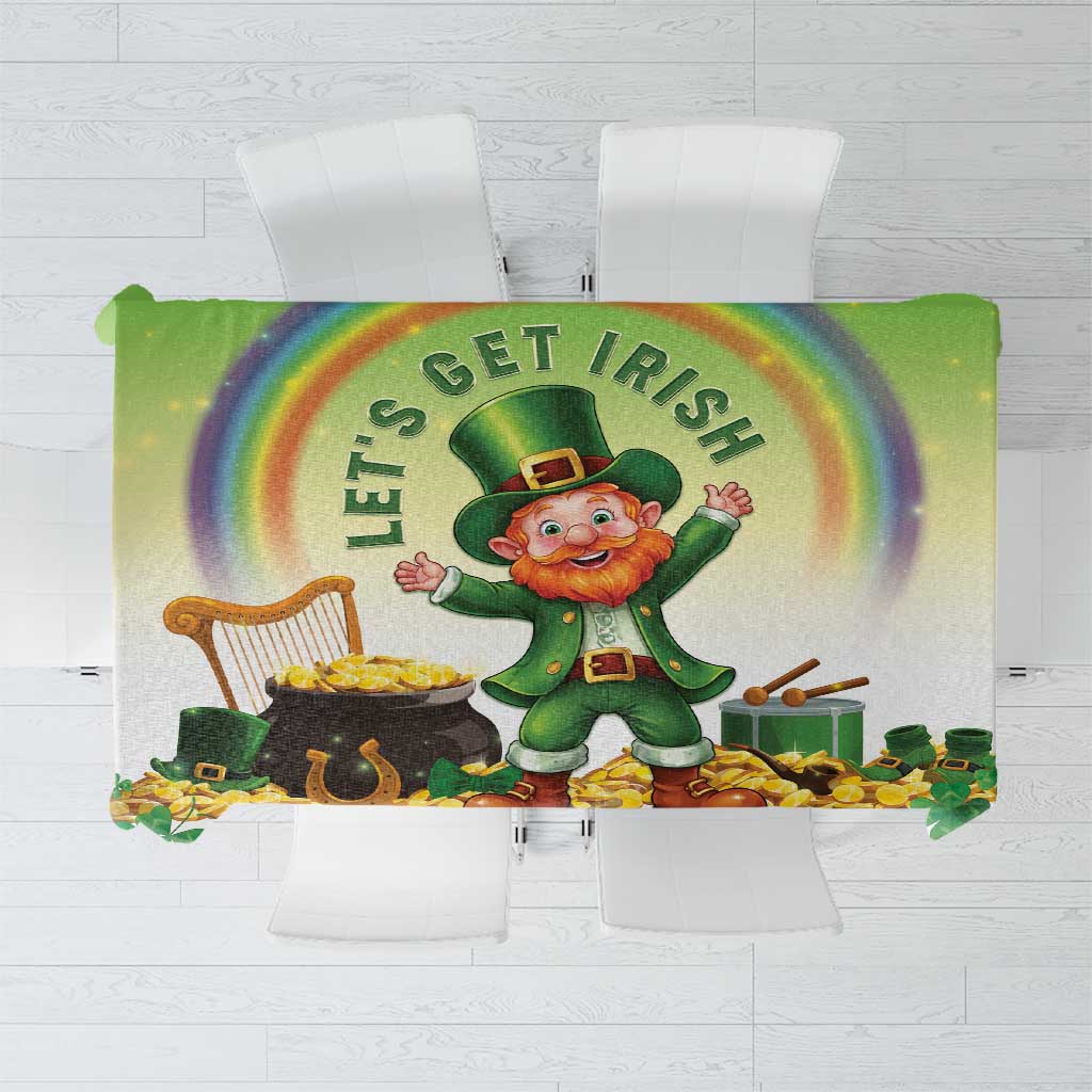 Ireland St Patricks Day Tablecloth Lets Get Irish