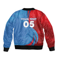 Custom Football 2026 DR Congo Leopards Bomber Jacket Lightning Style
