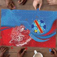 Football 2026 DR Congo Leopards Puzzle Lightning Style