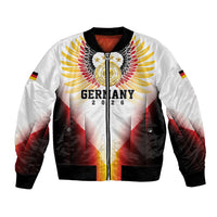 Custom Germany Football 2026 Bomber Jacket Deutschland Eagle Wings Special Style