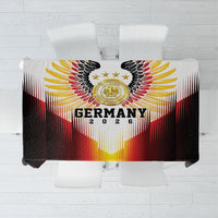 Germany Football 2026 Tablecloth Deutschland Eagle Wings Special Style