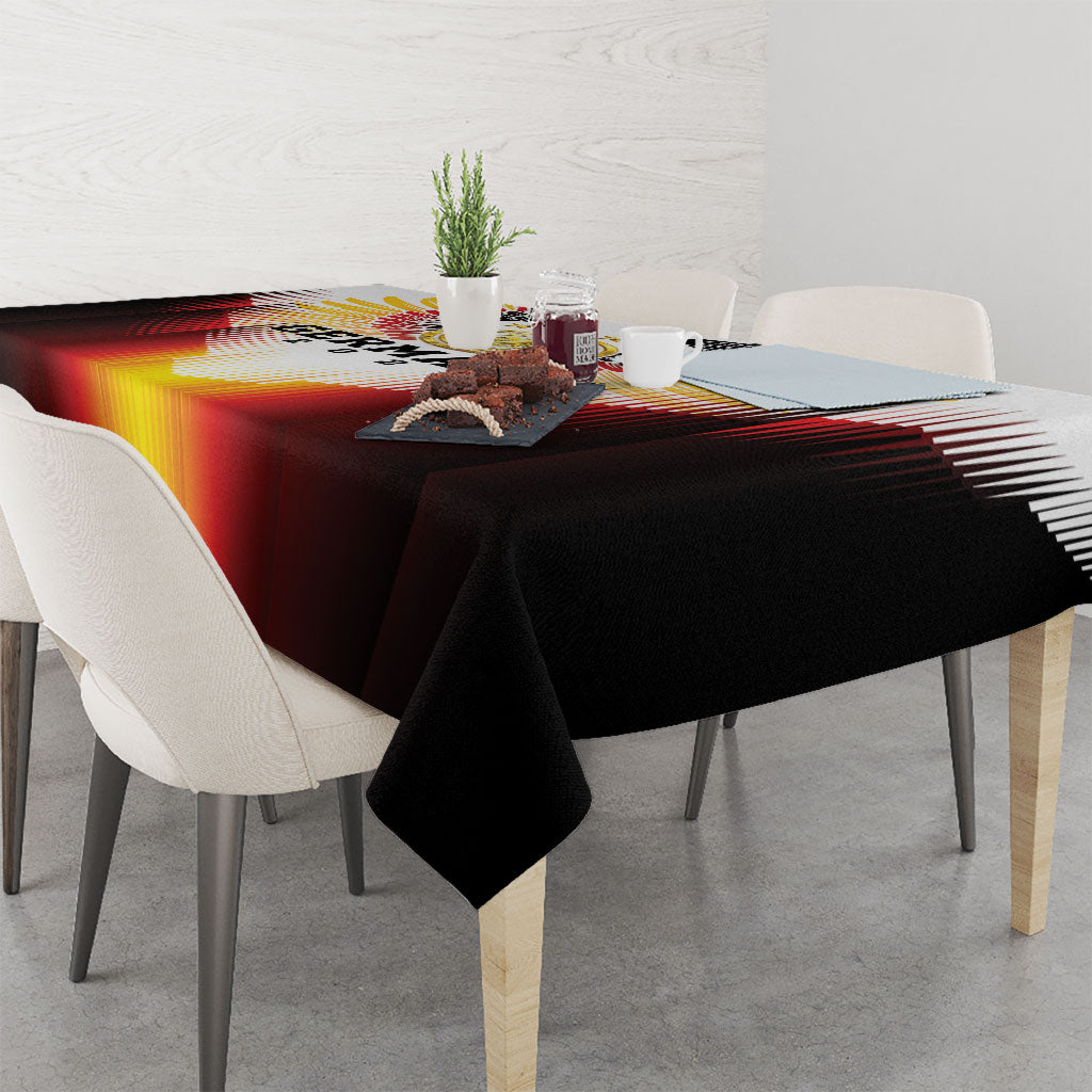 Germany Football 2026 Tablecloth Deutschland Eagle Wings Special Style