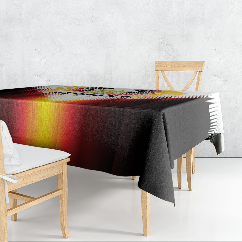Germany Football 2026 Tablecloth Deutschland Eagle Wings Special Style