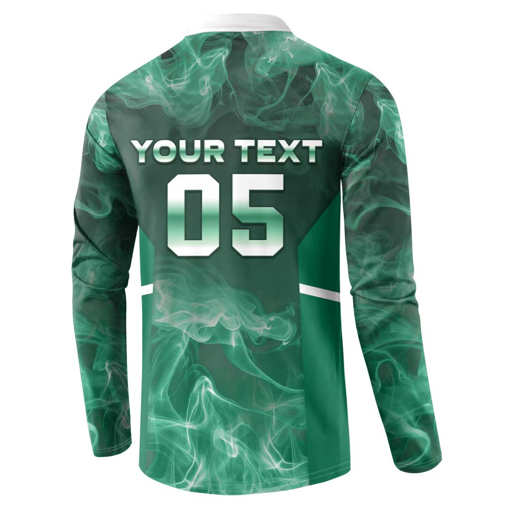 Custom Ireland Rugby 2026 Button Sweatshirt Unique Style