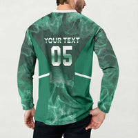 Custom Ireland Rugby 2026 Button Sweatshirt Unique Style