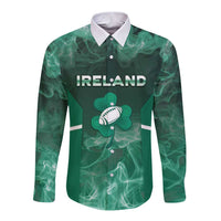 Custom Ireland Rugby 2026 Long Sleeve Button Shirt Unique Style