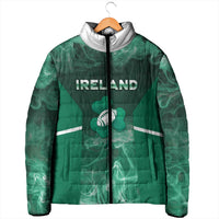 Custom Ireland Rugby 2026 Padded Jacket Unique Style