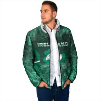 Custom Ireland Rugby 2026 Padded Jacket Unique Style