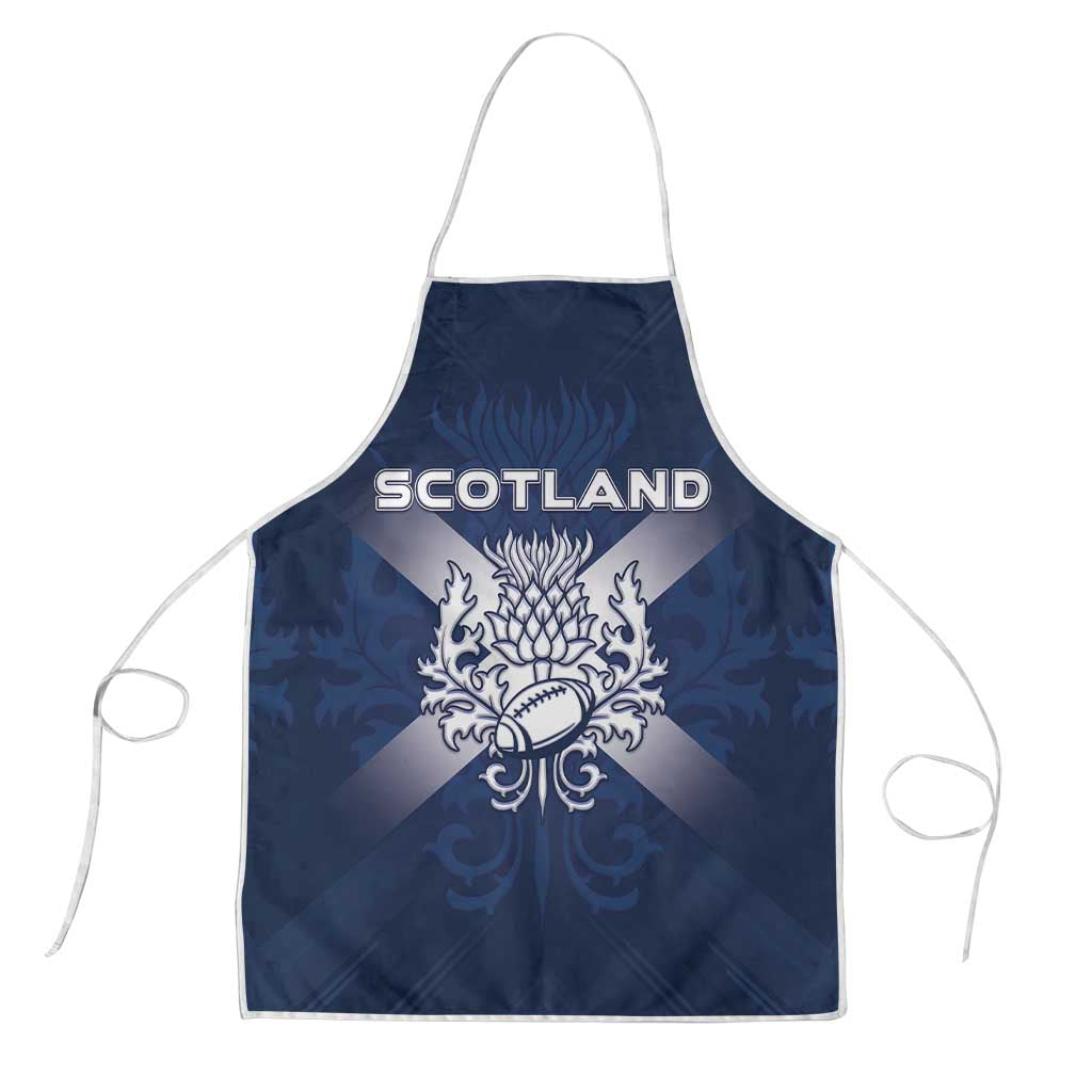 Scotland Rugby 2026 Apron Scottish Thistle Flag Style