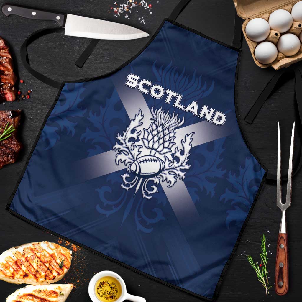 Scotland Rugby 2026 Apron Scottish Thistle Flag Style