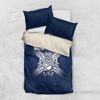 Scotland Rugby 2026 Bedding Set Scottish Thistle Flag Style