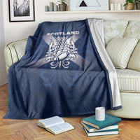 Scotland Rugby 2026 Blanket Scottish Thistle Flag Style