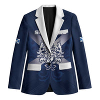 Custom Scotland Rugby 2026 Blazer Scottish Thistle Flag Style