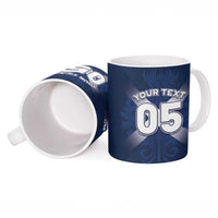 Custom Scotland Rugby 2026 Ceramic Mug Scottish Thistle Flag Style