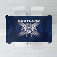 Scotland Rugby 2026 Tablecloth Scottish Thistle Flag Style