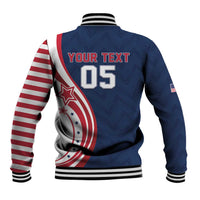 Custom USA Rugby 2026 Baseball Jacket Sporty Style