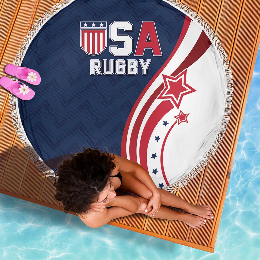 USA Rugby 2026 Beach Blanket Sporty Style