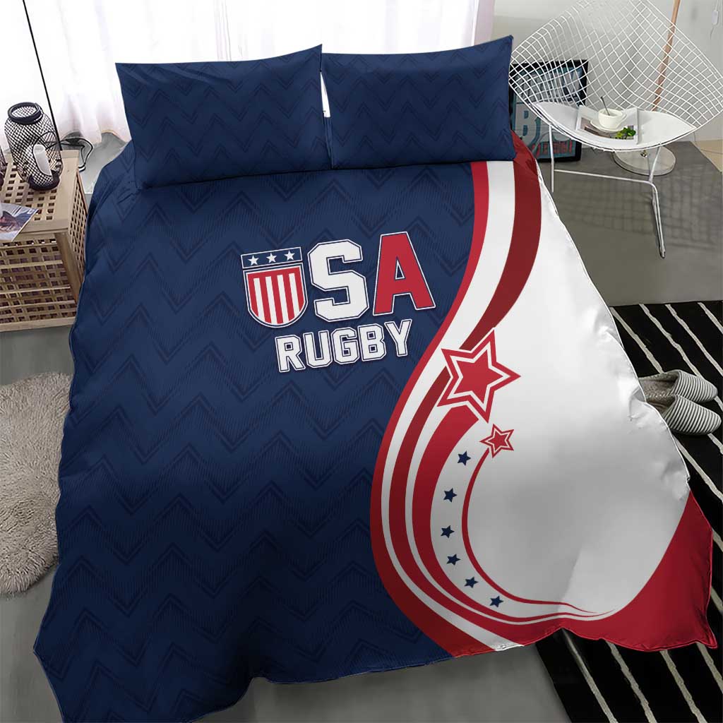USA Rugby 2026 Bedding Set Sporty Style