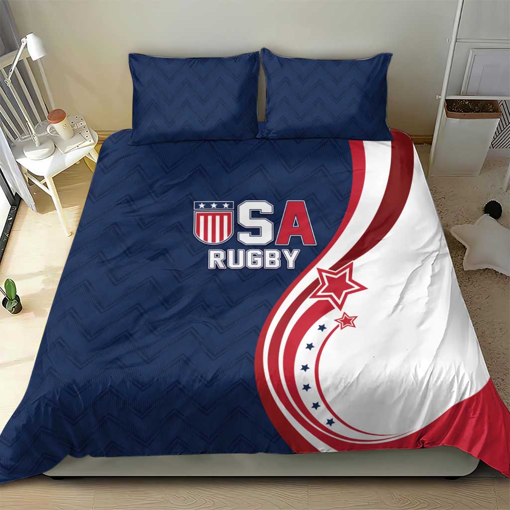 USA Rugby 2026 Bedding Set Sporty Style