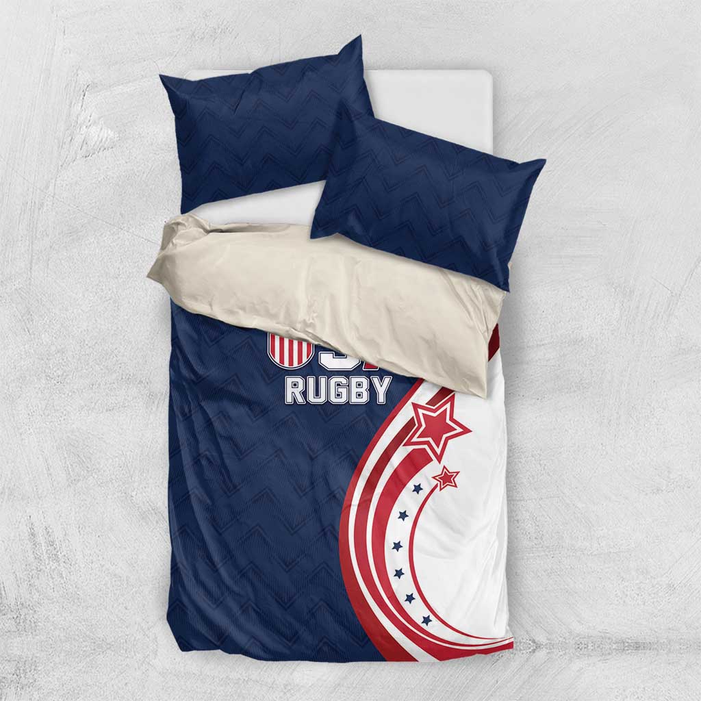USA Rugby 2026 Bedding Set Sporty Style