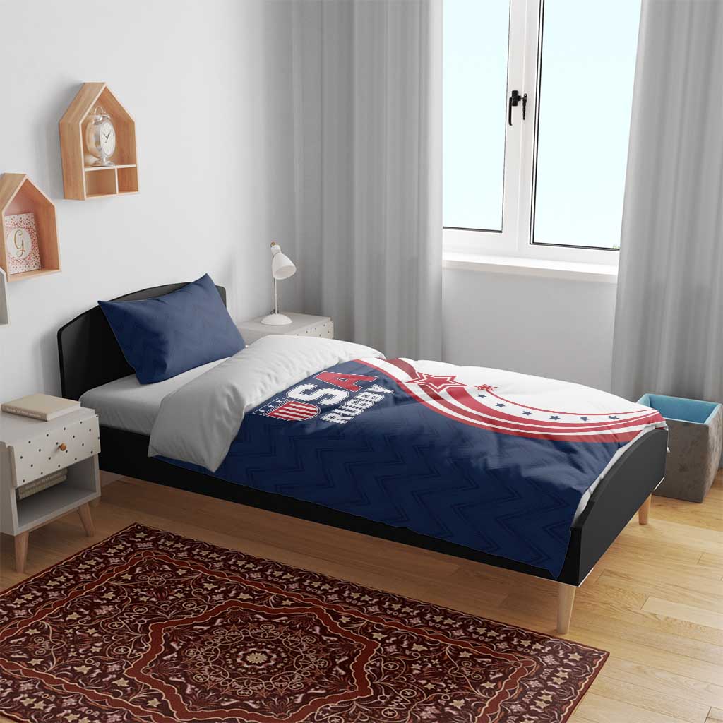 USA Rugby 2026 Bedding Set Sporty Style