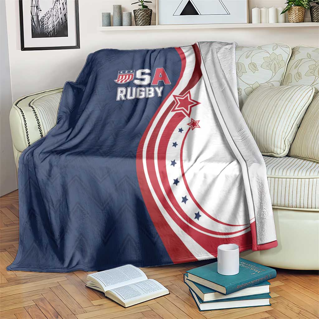 USA Rugby 2026 Blanket Sporty Style