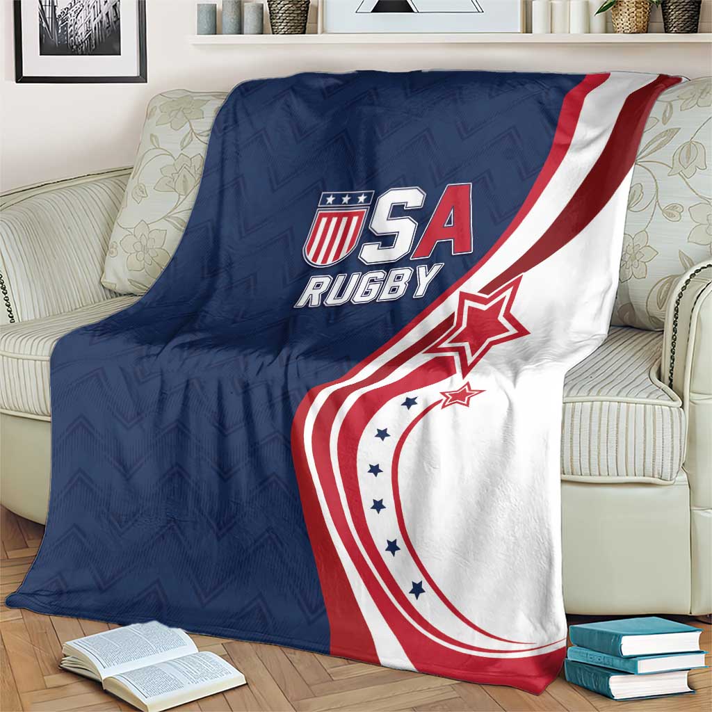 USA Rugby 2026 Blanket Sporty Style