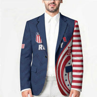 Custom USA Rugby 2026 Blazer Sporty Style