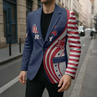 Custom USA Rugby 2026 Blazer Sporty Style