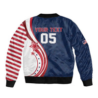 Custom USA Rugby 2026 Bomber Jacket Sporty Style