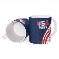 Custom USA Rugby 2026 Ceramic Mug Sporty Style
