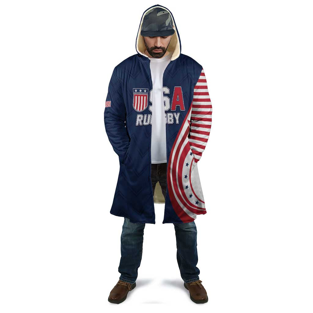 Custom USA Rugby 2026 Cloak Sporty Style