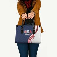 USA Rugby 2026 Leather Bag Sporty Style