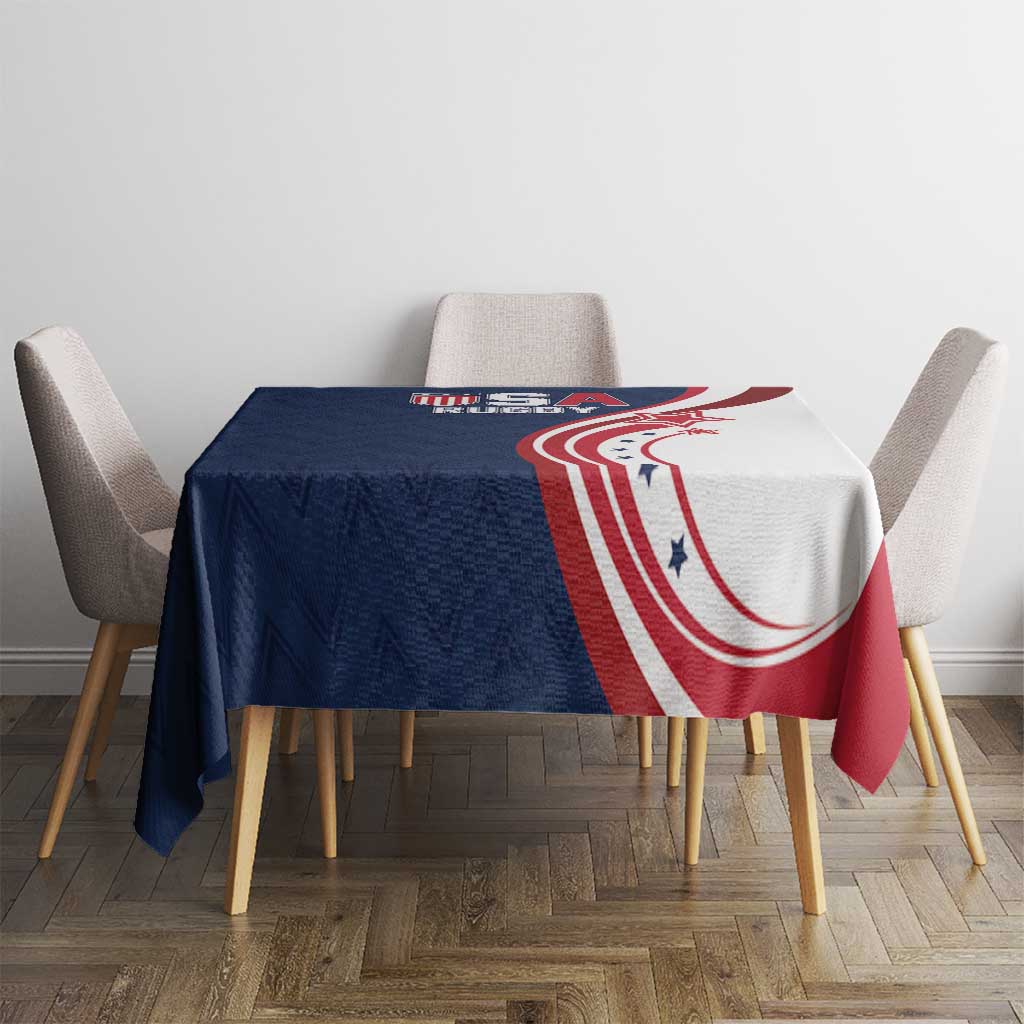 USA Rugby 2026 Tablecloth Sporty Style